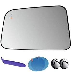 Driver Side Mirror Glass for Ford Edge Lincoln MKX 2007-2010 Heated Blind Spot - Picture 1 of 4