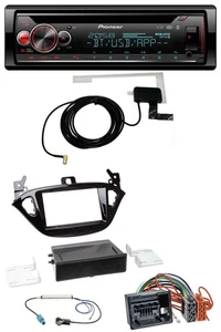 Pioneer DAB CD MP3 USB Bluetooth Autoradio für Opel Adam ab 13 Corsa E ab 15 Abl - Bild 1 von 9