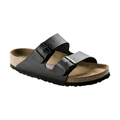 Sandalias Birkenstock Arizona BS Plantilla Suave - Negro Birko Flor EU 41/M:8 L:10 Foto 1 de 4