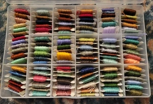 DMC Lot 108 Dmc floss on bobbins - Picture 1 of 1