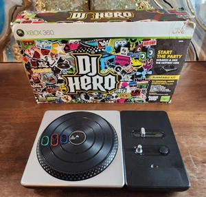 DJ Hero Wireless Turntable Controller for Xbox 360 Cib New open box - Picture 1 of 2