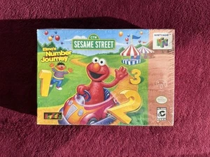 Elmo's Number Journey Nintendo 64 UNOPENED UNTESTED CIB - Picture 1 of 5