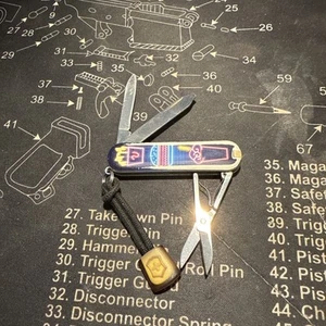 RARE Victorinox 2019 “Burger Bar” Limited Edition Classic SD Swiss Army Knife! - Picture 1 of 3