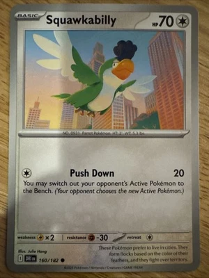 Squawkabilly 160/182 Sv10: Destined Rivals Regular - Image 1 of 2