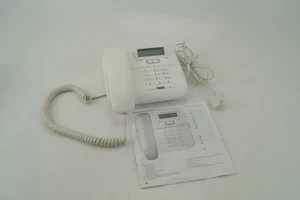 Gigaset DA610 Weiß Tischtelefon Analog Telefon Schnurtelefon ✅ - Photo 1/7