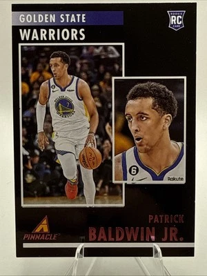 Patrick Baldwin Jr #91 GS Warriors 2022-23 Panini Chronicles Pinnacle RC Pink - Image 1 of 2