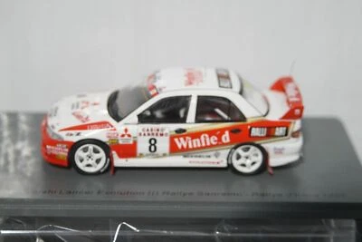 Spark Mitsubishi Lancer Evolution Rally Sanremo 1996 1:43 resina S6513 Foto 1 de 4