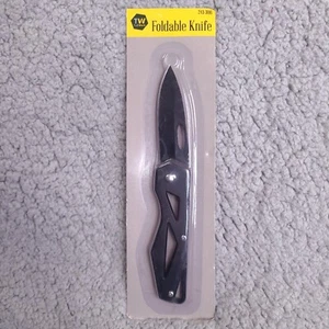 Tuff Work Foldable Pocket Knife Lightweight Compact Hunting Fishing 2Cr13 Blade - Picture 1 of 6