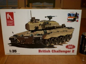 BRITISH CHALLENGER 2, MAIN BATTLE TANK, [HOBBY CRAFT] PLASTIC MODEL KIT, [1/35] - Picture 1 of 12