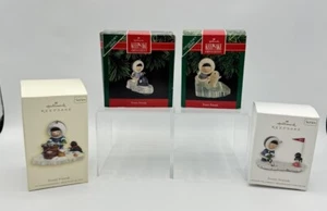 Vintage Hallmark Keepsake Frosty Friends Ornaments 1990,1992,2007,2012  New!!! - Picture 1 of 5