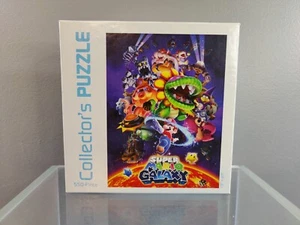 NINTENDO 18" X 24" SUPER MARIO GALAXY COLLECTOR'S JIGSAW PUZZLE 550 PIECES - Picture 1 of 7