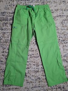 WonderWink Scrub Pants Womens XL Cargo Green