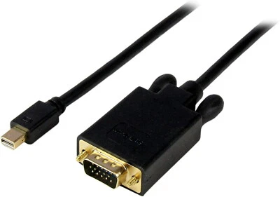 Startech 6ft Mini DisplayPort to VGA Cable - Black - Image 1 of 2