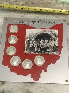 The Ohio State Buckeyes 100 Years of Football 1oz Silver Round Collection 6oz - Picture 1 of 10