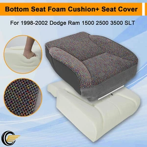 Full Seat Covers Cloth For Chevy Silverado 1500/ GMC Sierra 1500 1999-2006 07 - Picture 1 of 17