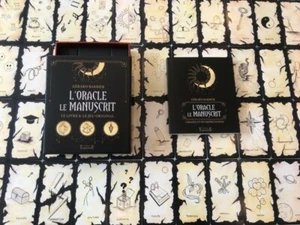 ESOTERIQUE coffret l oracle le manuscrit gros livre + jeu de gérard barbier - Picture 1 of 3