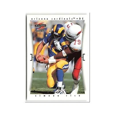 Simeon Rice 1997 Score #215 Arizona Cardinals Football Card NM - Image 1 of 3