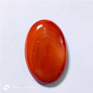 Joyería de piedras preciosas sueltas cabujón cornalina natural rojo 77 quilates ME-9332 - Imagen 1 de 4