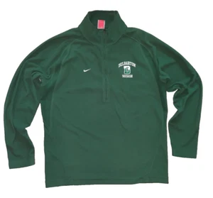 DELBARTON Squash Team Green Nike Waffle Weave Pullover Sweater Mens Size: Large - Picture 1 of 5