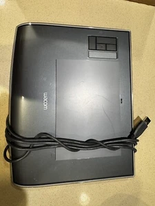Wacom Intuos 3 Graphics Tablet 4x6" Wide Format - PTZ431W - No Pen - Tested - Picture 1 of 2