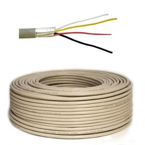 Kabel telefoniczny PremiumX 100m 2x2x0,6mm J-Y(ST)Y linia telefoniczna 4-żyłowa - Zdjęcie 1 z 6