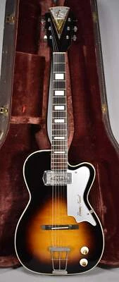 1960 Kay K1700 Barney Kessel Pro Sunburst w/OHSC - Image 1 of 4