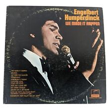 Engelbert Humperdinck Record We Made it Happen Vinyl LP