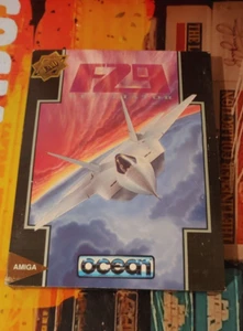 F29 Retaliator (Ocean 1991) Commodore Amiga (Disk, Manual, Box) works 16-bit - Bild 1 von 4