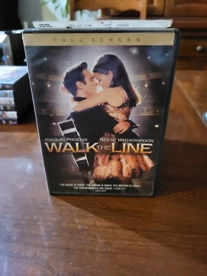Walk the Line (DVD, 2006, Widescreen) Joaquin Phoenix Reese Witherspoon - Image 1 of 2