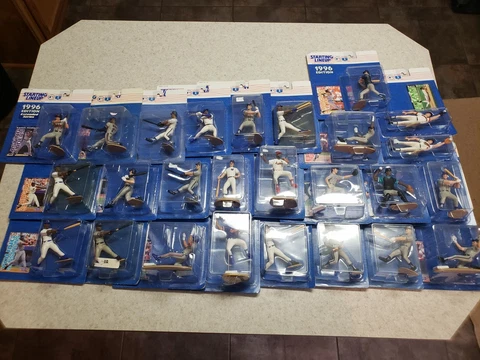 1996 Kenner Starting Lineups Baseball Set Break  combined shipping Cover