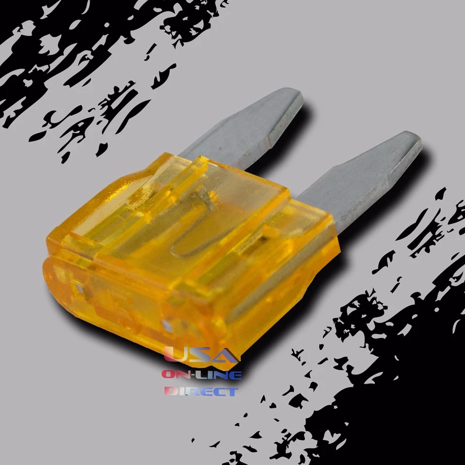 5A Mini Blade Fuses Short Circuit Protection Fuse 100 Pack APM/ATM DC - Image 1 of 1