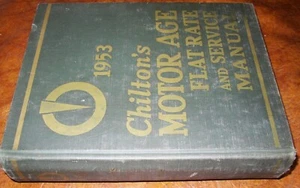 40 1946 1950 1951 1952 1953 CHILTONS SHOP SERVICE MANUAL DODGE CHEVY FORD Hudson - Picture 1 of 3