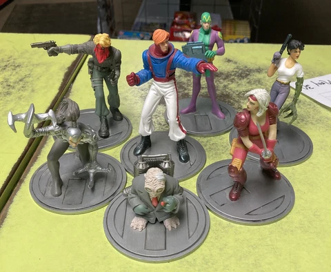 WILDCATS PVC SET  7  FIGURES  DC COMICS Cover