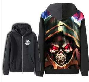 Overlord Anime Kapuzen Sweatshirt Hoodie Hooded pullover Jacket Pulli Jacke - Picture 1 of 1
