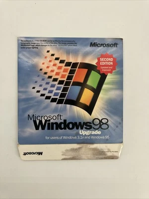 Microsoft Windows 98 Upgrade For Windows Users CD-ROM. Fast Shipping - Image 1 of 4