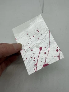 ACEO Pearl Splatter 2/9 Expresionismo Abstracto Mini Tarjeta Arte Pintura Colección - Imagen 1 de 2