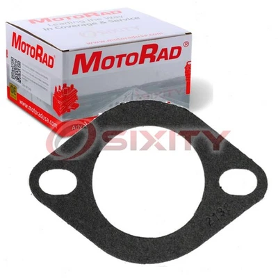 MotoRad Coolant Thermostat Housing Gasket for 1987-1991 GMC R3500 Engine yo - Image 1 of 4