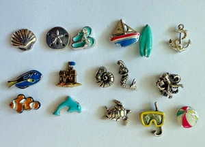 Origami Owl Beach Ocean Travel Sea Vacation Charms NEW Authentic *YOUR CHOICE* - Picture 1 of 3