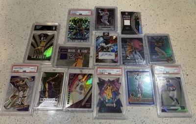 Auto Patch Memorabilia Sports 25 Cards Lot, Hits, Slabs, RC’s & More! - Image 1 of 4