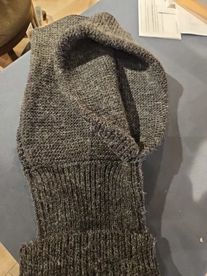 100% Baby Alpaca Slouchy Cowl Hoodie Tube Scarf - Image 1 of 4