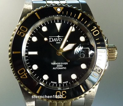 Davosa * Herrenuhr * Ternos Diver * Ref. 161.553.05 * Automatik - Bild 1 von 4