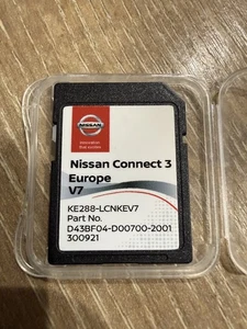 NISSAN CONNECT 3 SAT NAV UPDATE SD CARD MAPS V7 MICRA QASHQAI NOTE JUKE  - Picture 1 of 2