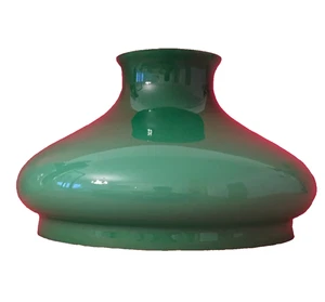 Petroleumlampenschirm Grün Petroleumlampe Lampenschirm Ø24,3cm - Bild 1 von 7
