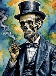Van Gogh Limited Dead President Lincoln LTD EDT Limited Edition # 1 of 500 - Picture 1 of 3