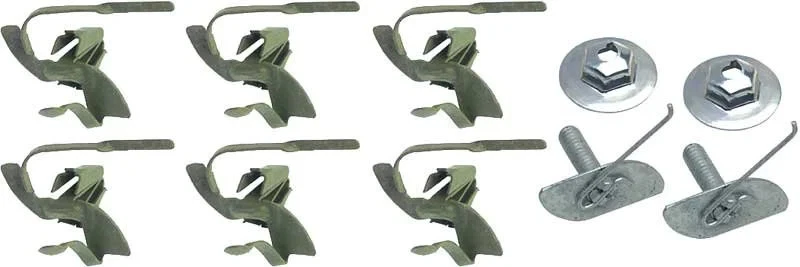 For Chevy C10 Pickup 1967-1972 OER Upper Tailgate Molding Clip Set Foto 1 de 1