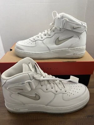 New Nike Air Force 1 Mid '07 SZ 9.5 Summit White Light Bone DZ2672-101 - Image 1 of 4