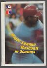 1988 1st Edition Major League Baseball in Stamps Album with Stamps Mounted