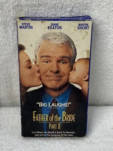 Father Of The Bride 2 VHS VCR Video Tape Steve Martin - Bild 1 von 6