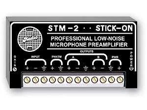 RDL STM-2 Adjustable Gain Mic Preamp - 35 to 65 dB Gain - Image 1 of 1