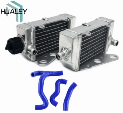 Radiador + mangueira azul para 2012-2023 KTM50 KTM 50 SX / SX Mini / SXS Husqvarna TC50 - Imagem 1 de 4